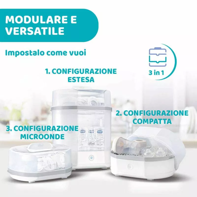 Chicco Steam Steriliser 3 In 1