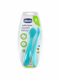 RetailSync:8571 Chicco Soft Silicone Spoon 2pc 6m+