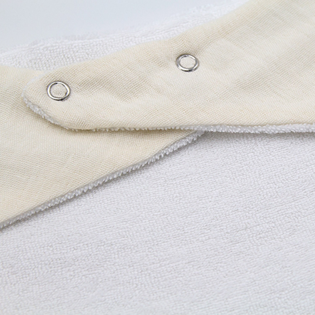 RetailSync:9372 BabyJem Muslin Bib w/Teether