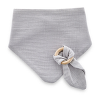 RetailSync:9379 BabyJem Muslin Bib w/Teether