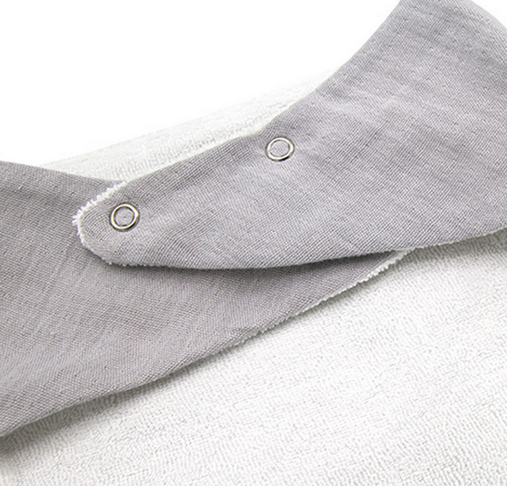 RetailSync:9380 BabyJem Muslin Bib w/Teether