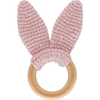 RetailSync:9391 BabyJem Knitted Wooden Teething Ring