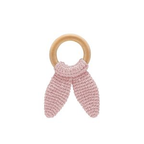 RetailSync:9392 BabyJem Knitted Wooden Teething Ring
