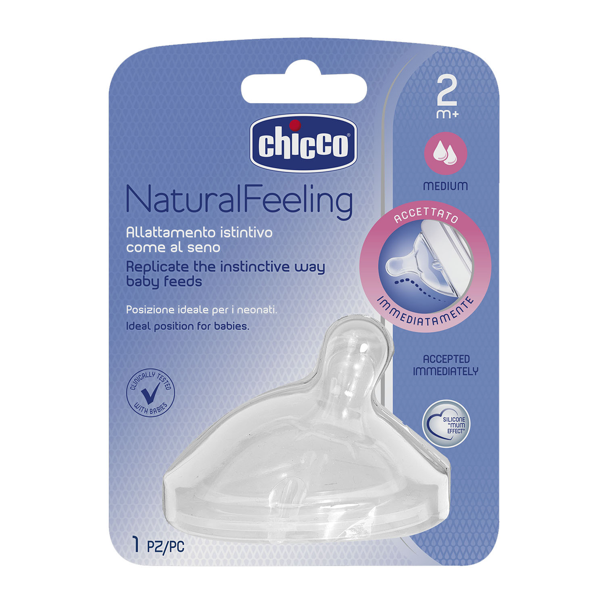RetailSync:9463 Chicco Natural Feeding Teat