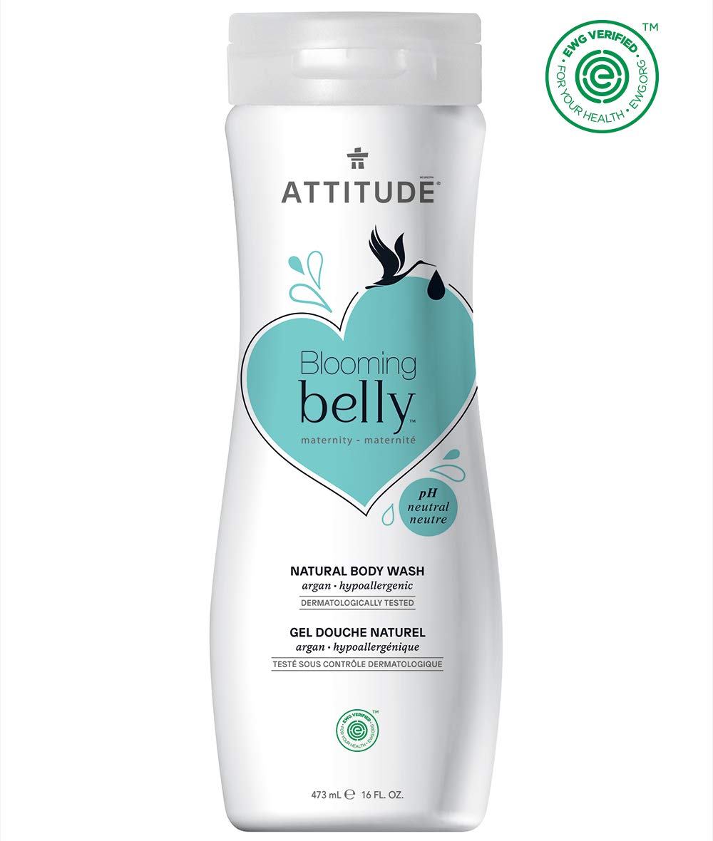 RetailSync:9798 Attitude Blooming Belly Natural Body Wash 473ml
