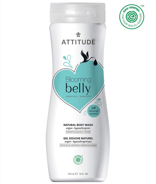 RetailSync:9798 Attitude Blooming Belly Natural Body Wash 473ml