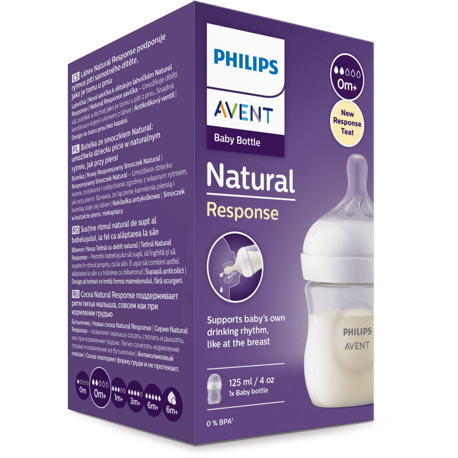 RetailSync:9897 Avent Bottle Natural Response 125ml 0/3m