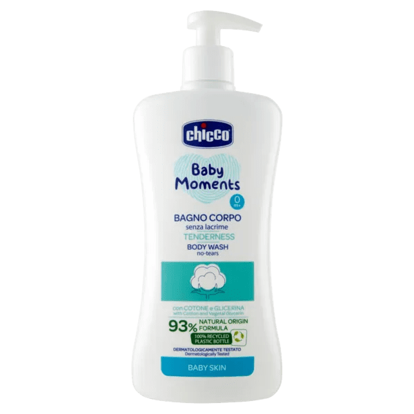 Chicco Baby Moments Body Wash Protection 500Ml - Little Stars Malta