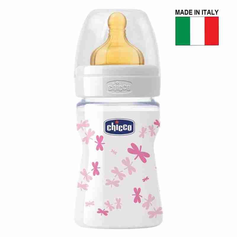 Chicco Glass Bottle Set // Baby Bottle Well-Being Glass