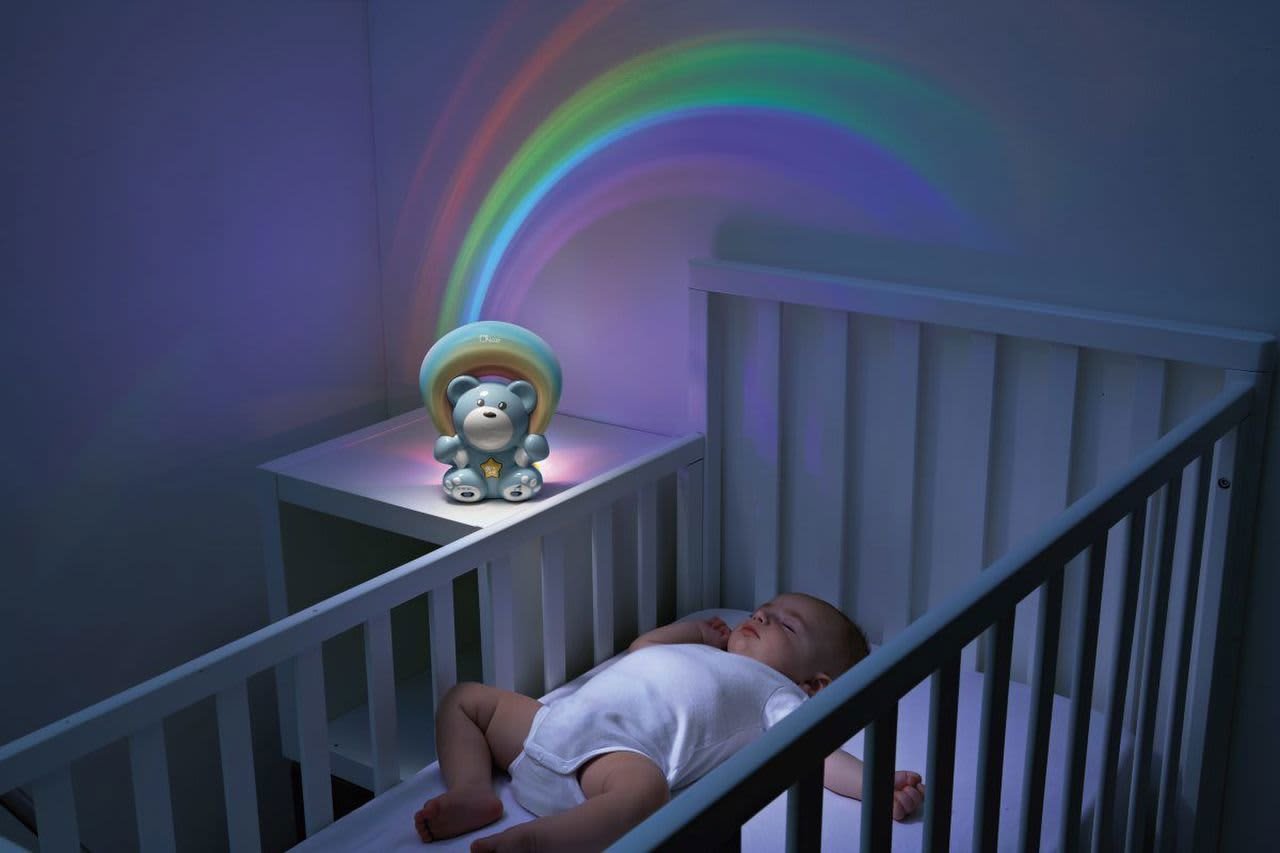 Chicco Rainbow Bear Projector Blue0m+