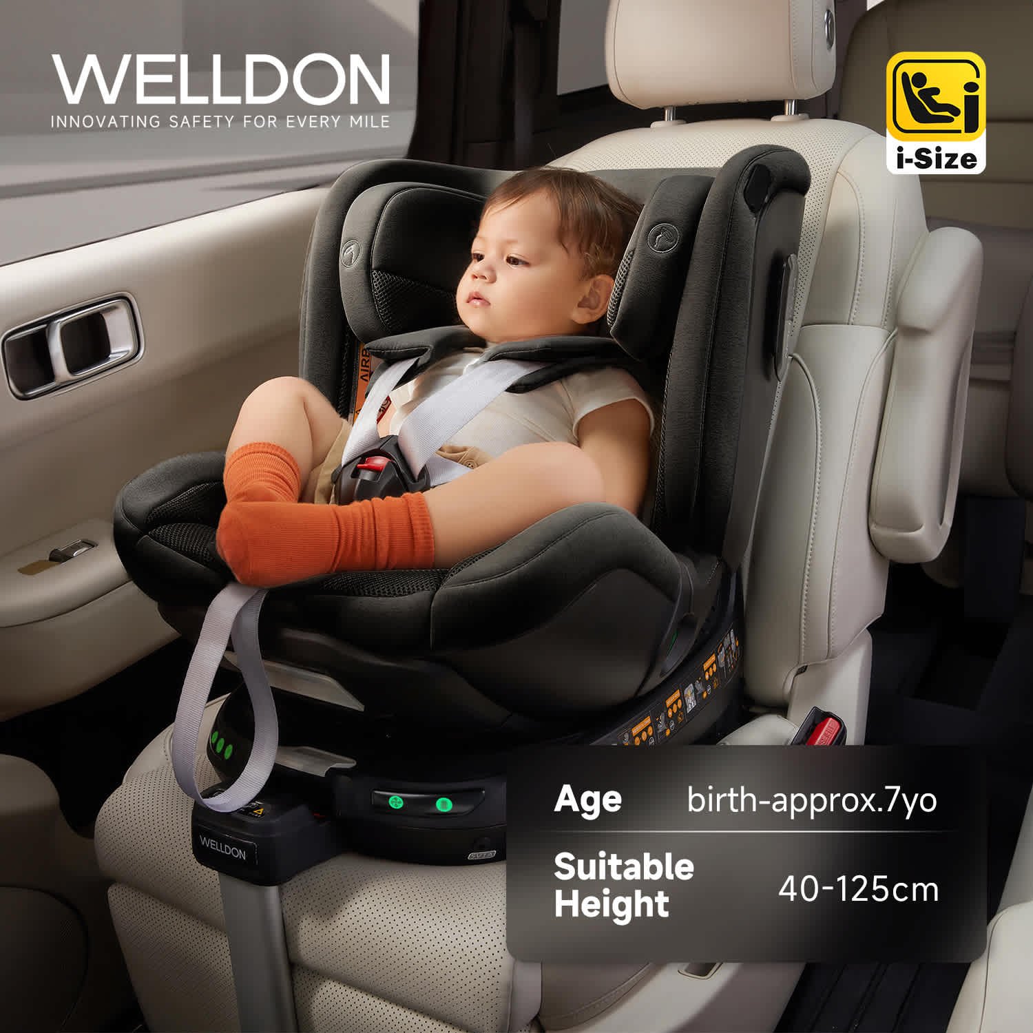 Welldon Cocoon Travel 2 Ebony Birth – 7yrs