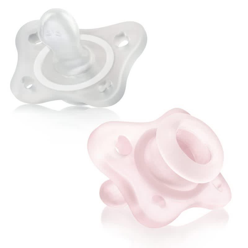 Chicco Mini Soft Soother 0-2m Girl