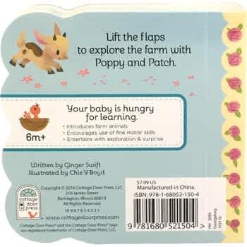 Cottage Door Books – Lift A Flap : Babies On The Farm