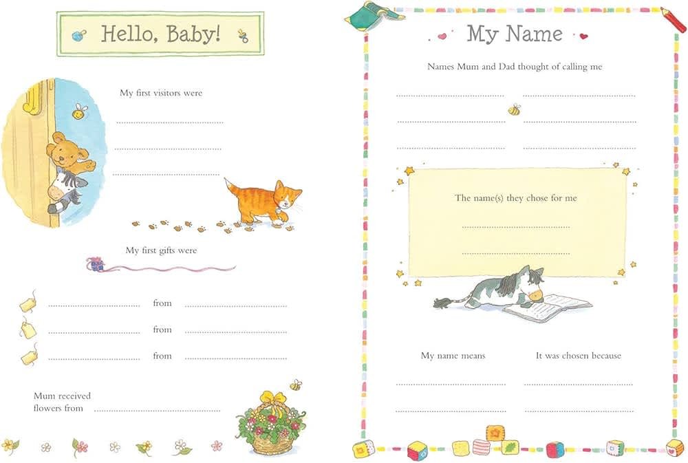 Brown Watson Books : My First Year Diary