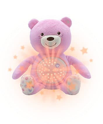 Chicco Bear Musical Night Light – Pink
