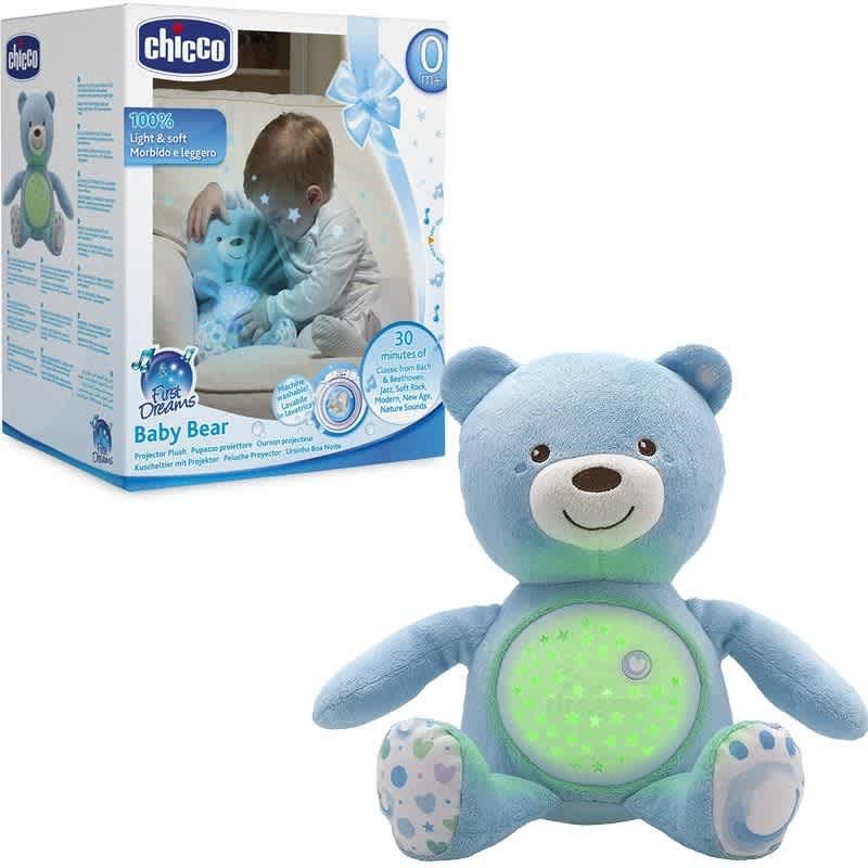 Chicco Bear Musical Night Light – Blue