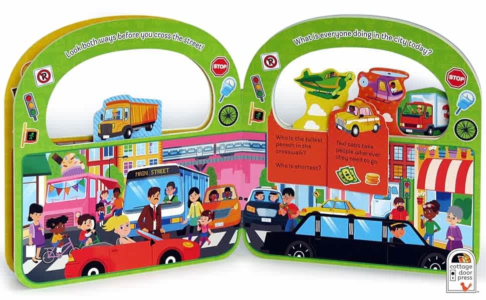 Cottage Door Books Flip – A – Flap, Vroom & Zoom
