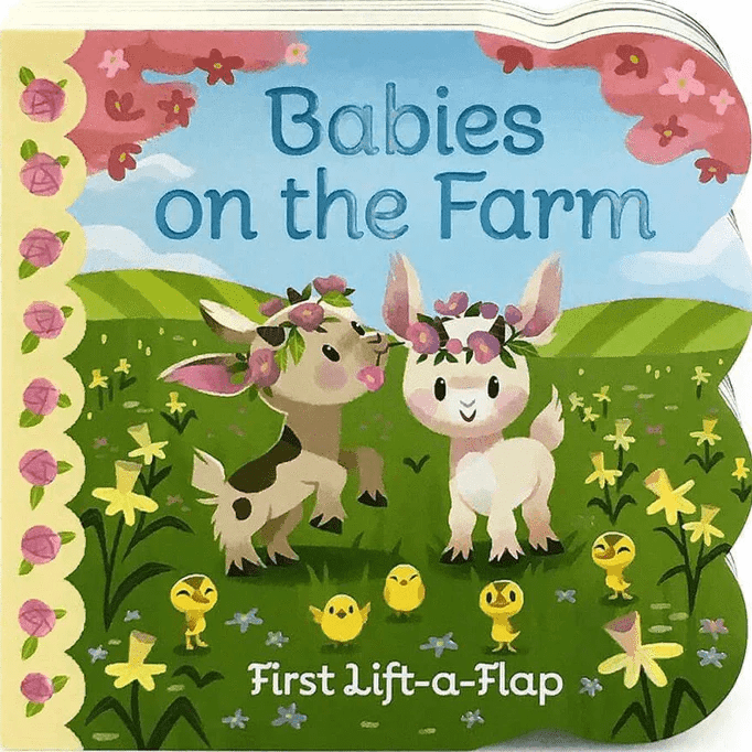 Cottage Door Books – Lift A Flap : Babies On The Farm