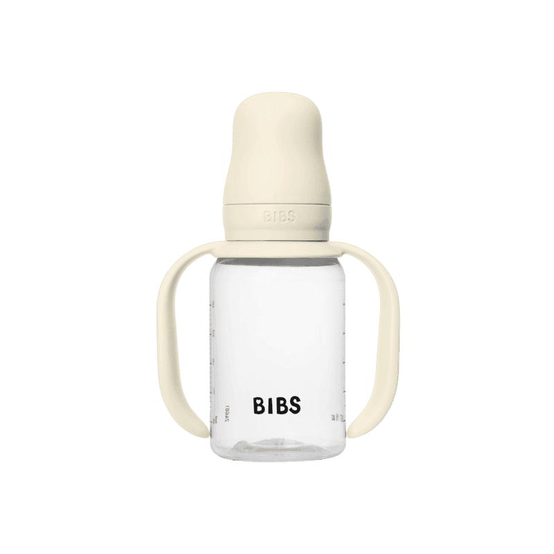Bibs Baby Sippy Bottle – Silicone – 150ml – Ivory