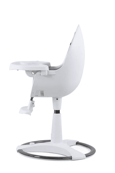 BabyStyle Egg Highchair – White w/ Pink Cushion