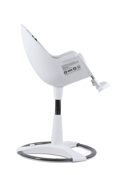 BabyStyle Egg Highchair – White w/ Pink Cushion