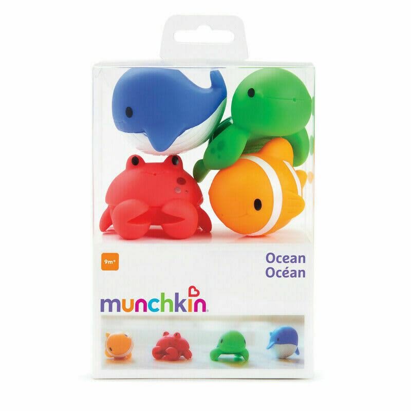 Munchkin Ocean – 4 Bath Squirts – 9m+
