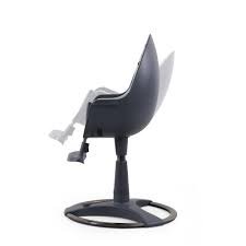 BabyStyle Egg Highchair – White w/ Black Cushion