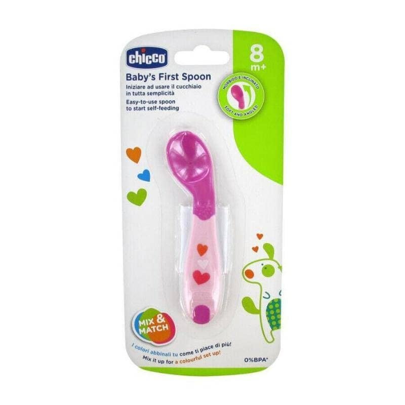 Chicco First Spoon Girl 8m+