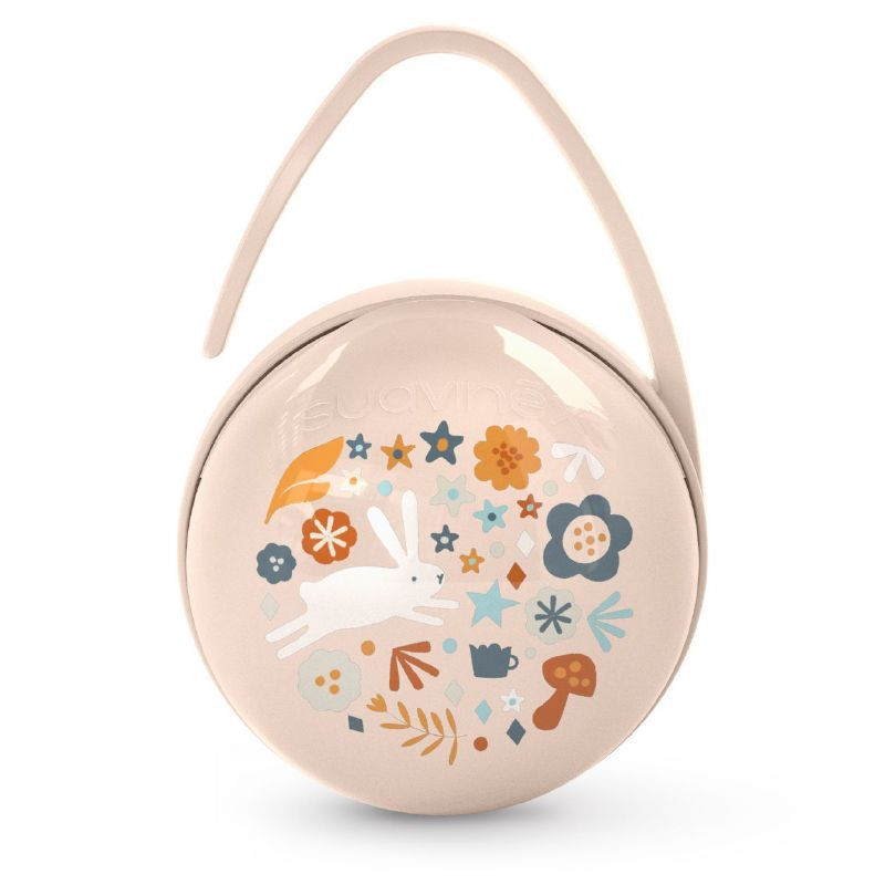 Suavinex Soother Holder Wonderland Light Pink
