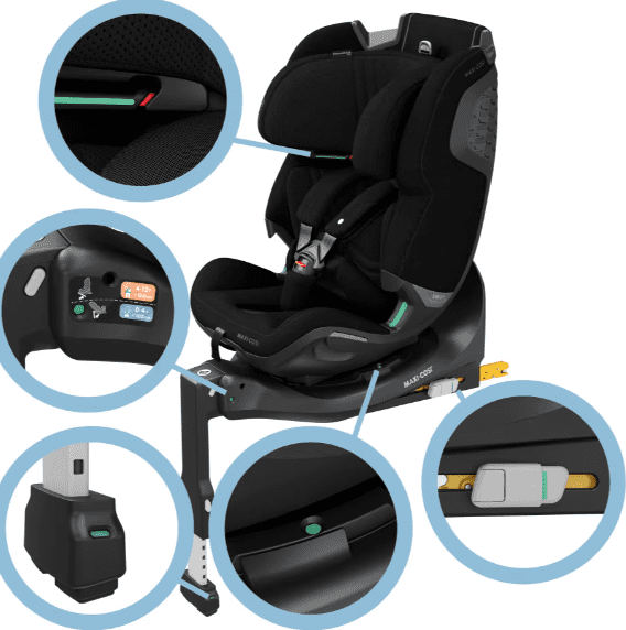 Maxi Cosi Emerald 360 Pro Authentic Black