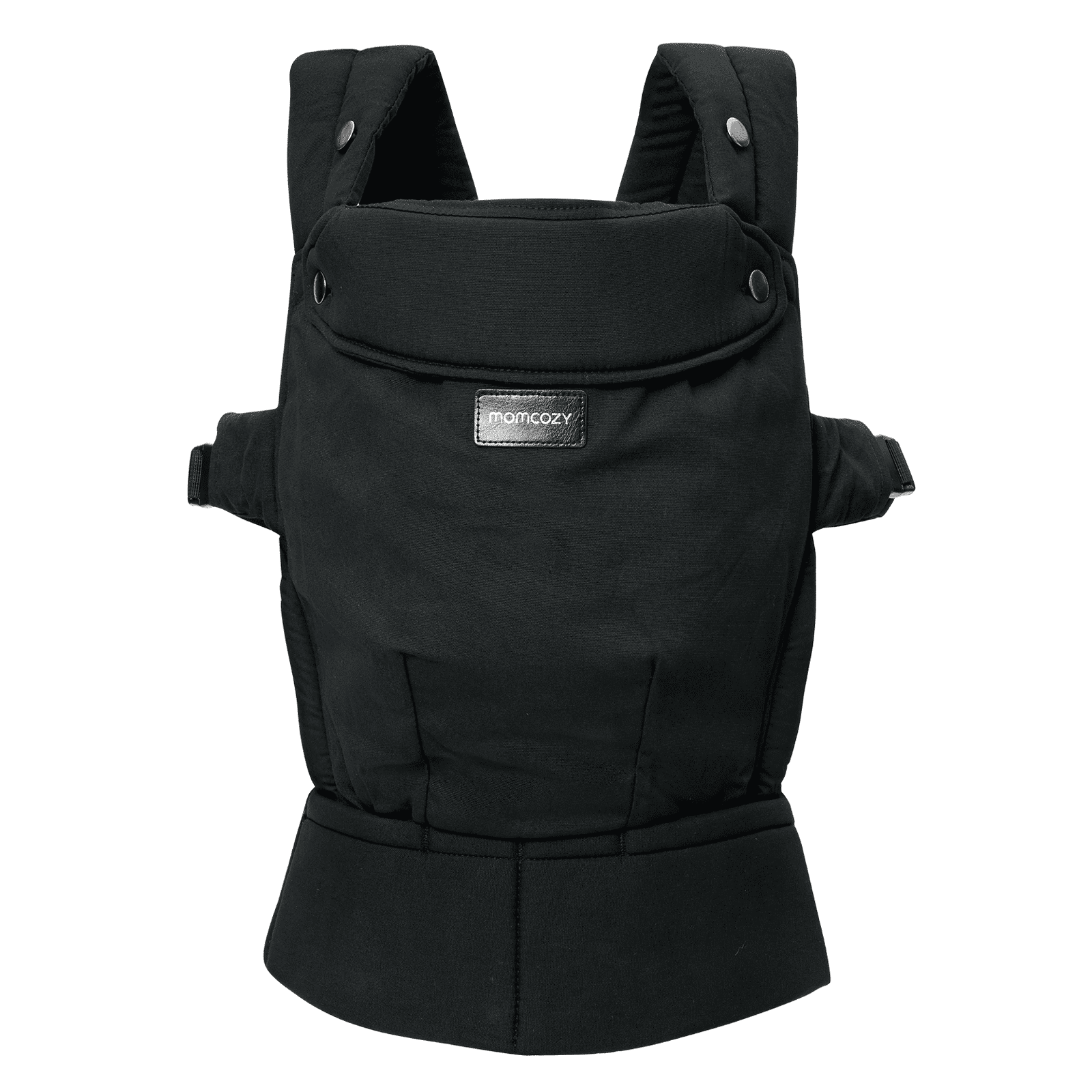MomCozy Baby Carrier 3m+ Cotton – Black