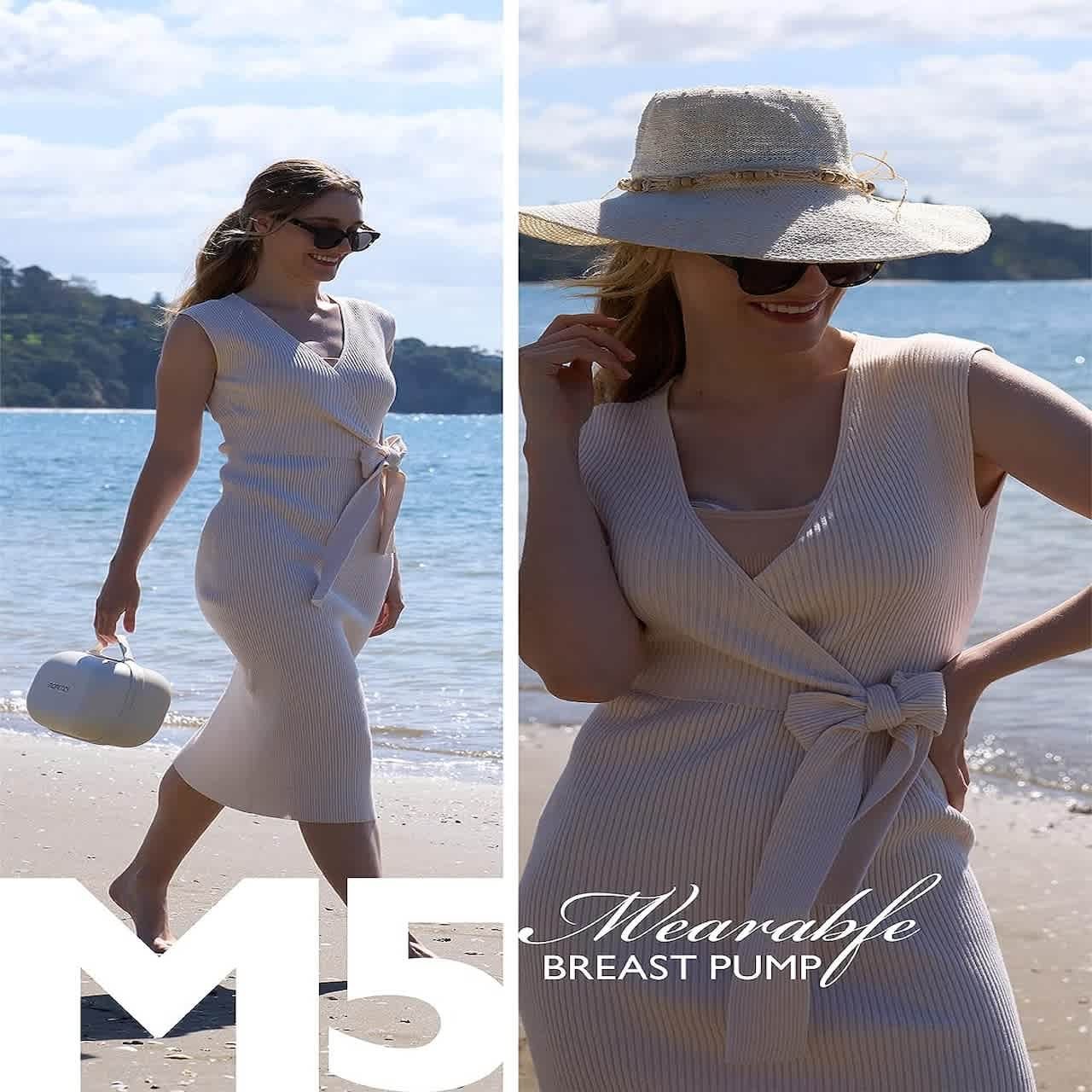 Momcosy Double M5 Wearable Electric Breast Pump