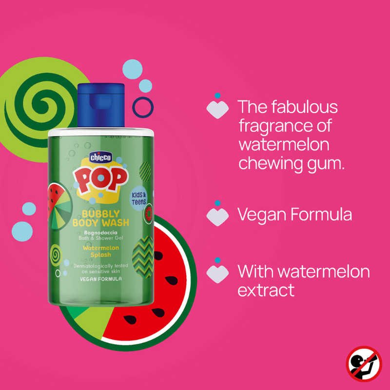 Chicco POP Shampoo & Conditioner Watermelon 300ml