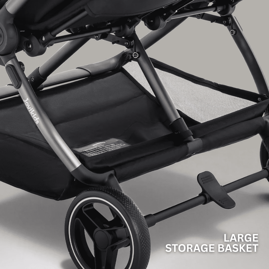 JoviKids Ayla TWIN Stroller – Urban Black