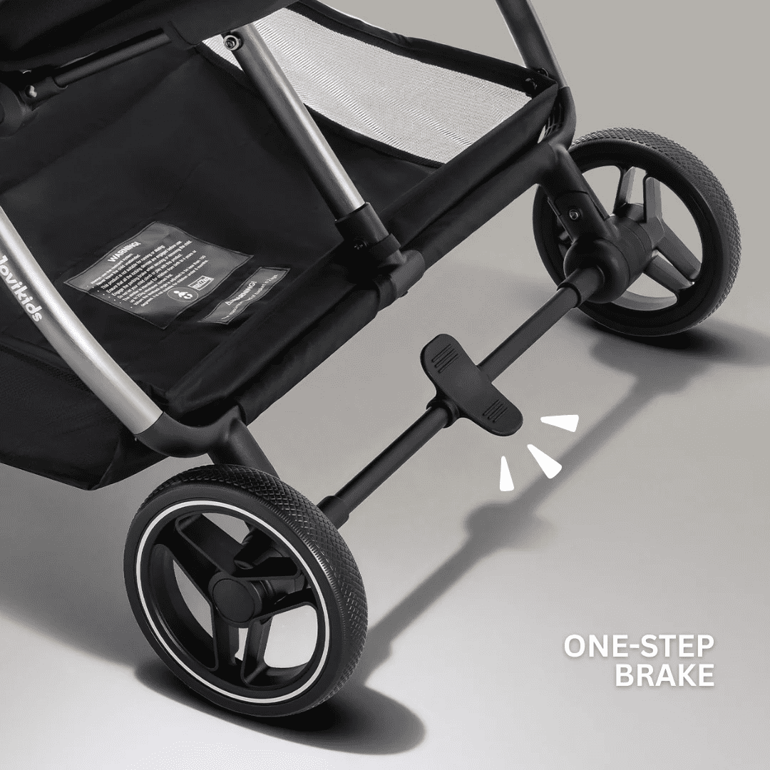 JoviKids Ayla TWIN Stroller – Urban Black