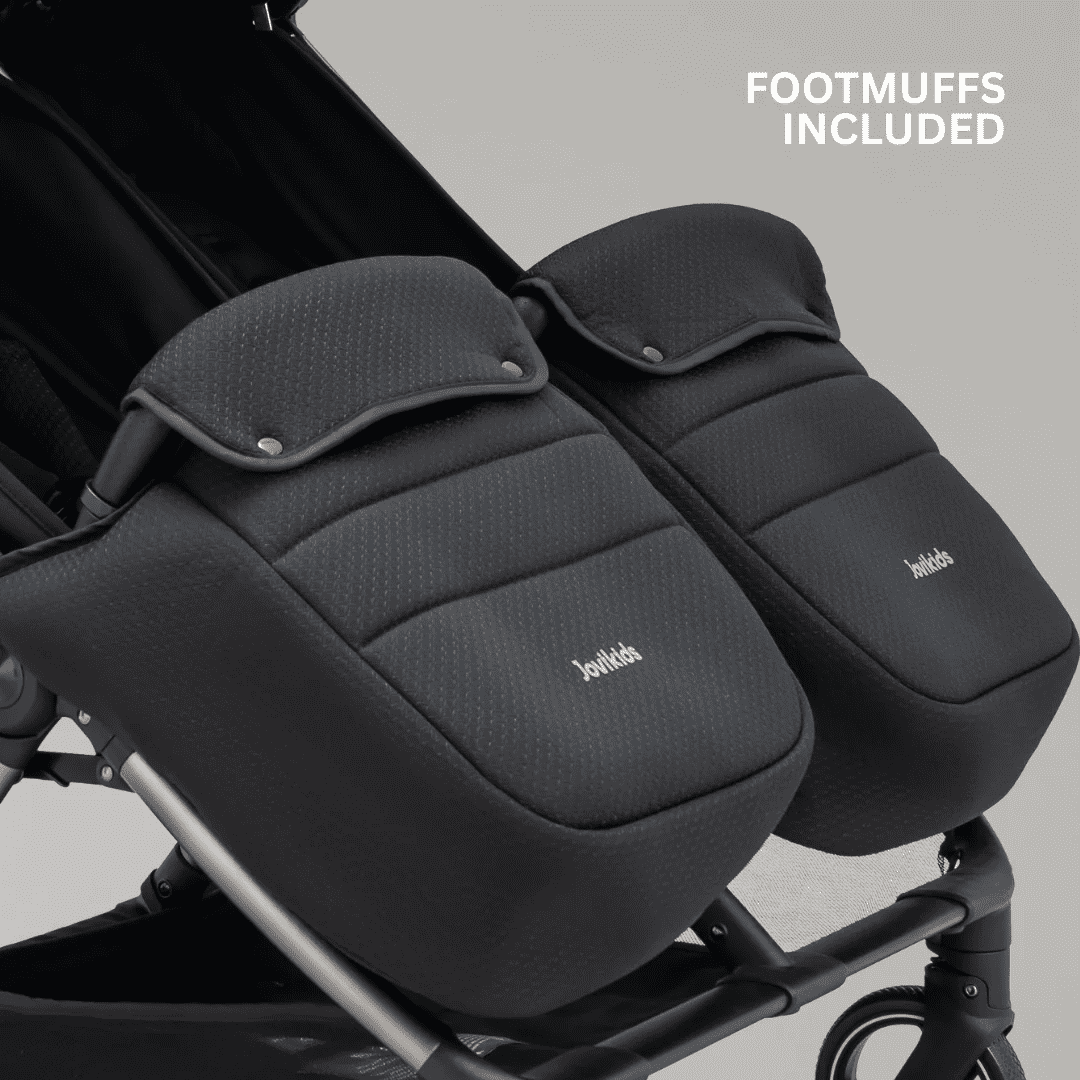 JoviKids Ayla TWIN Stroller – Urban Black