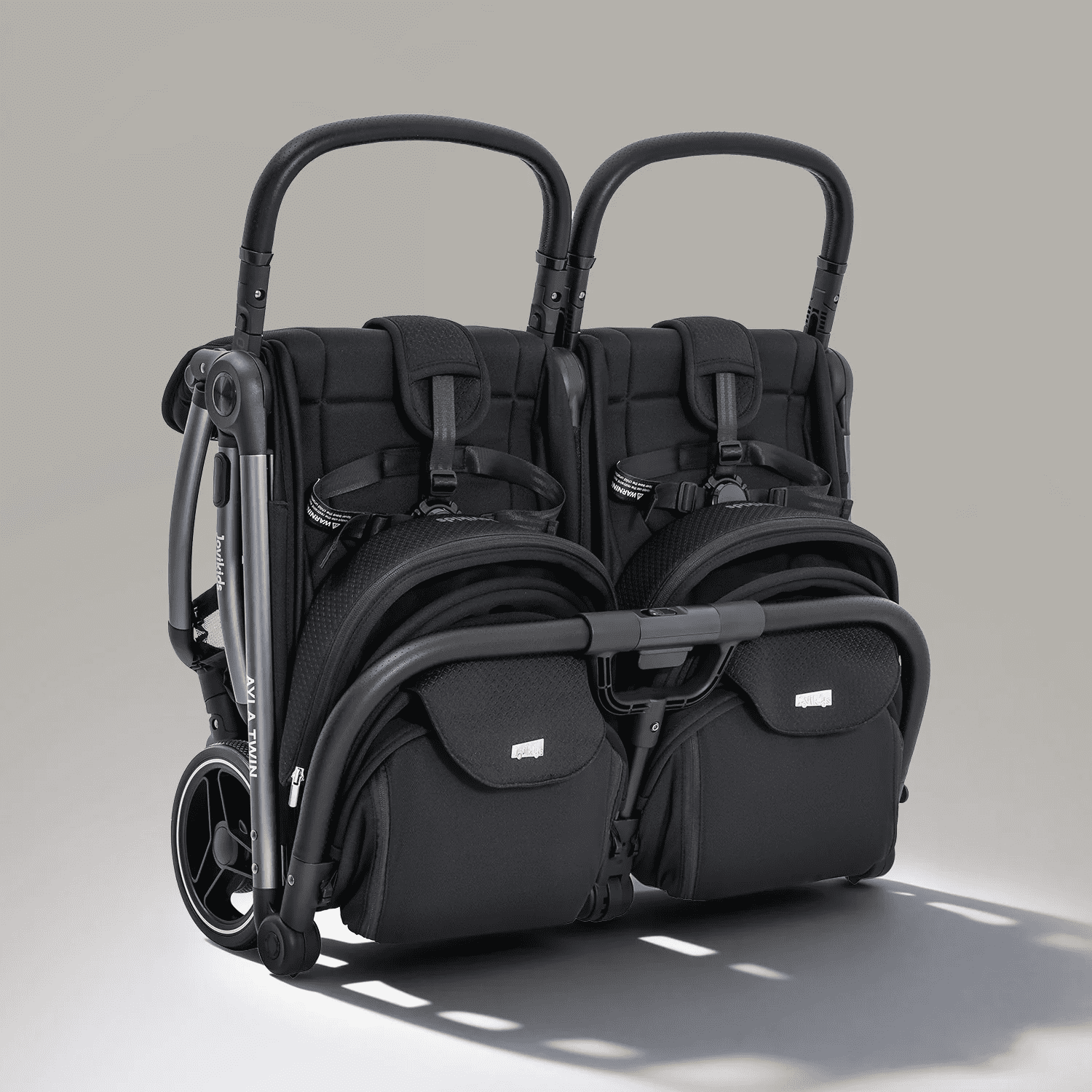 JoviKids Ayla TWIN Stroller – Urban Black
