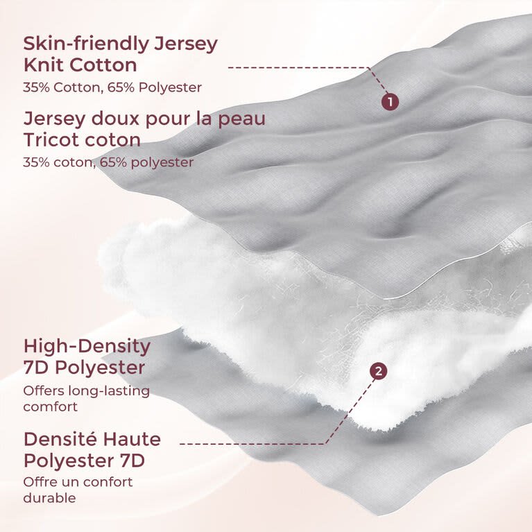 MomCozy G Shaped Pillow – Cooling