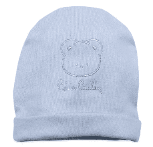 Pierre Cardin Baby Beanies – Blue 3-6m