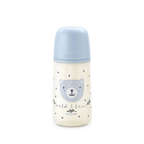 Suavinex Bottle 270ml Wild Blue +3m