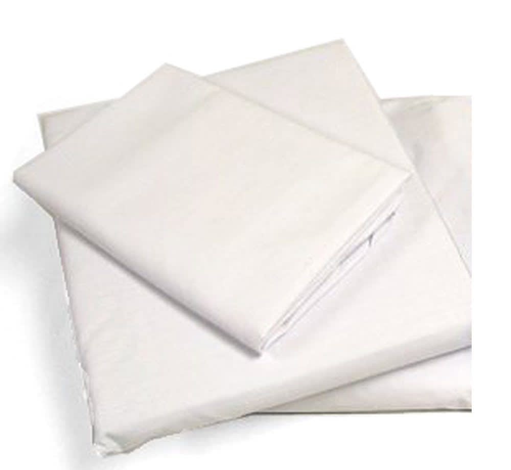 Clair De Lune Sheets 60 x 120 – fitted, flat & pillow case – White