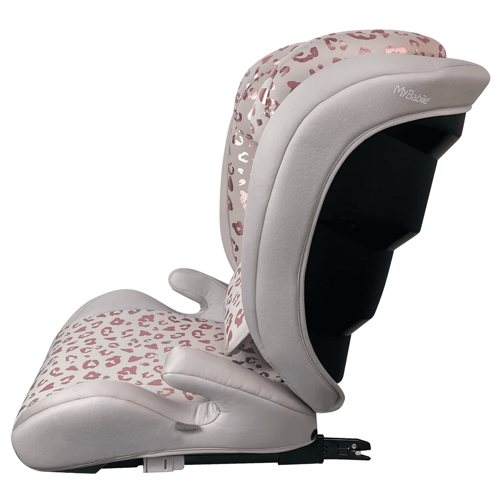 My Babiie High Back Booster Car Seat- Blush Leopard
