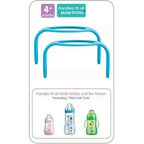 Mam Hold My Bottle -2Pk -Blue