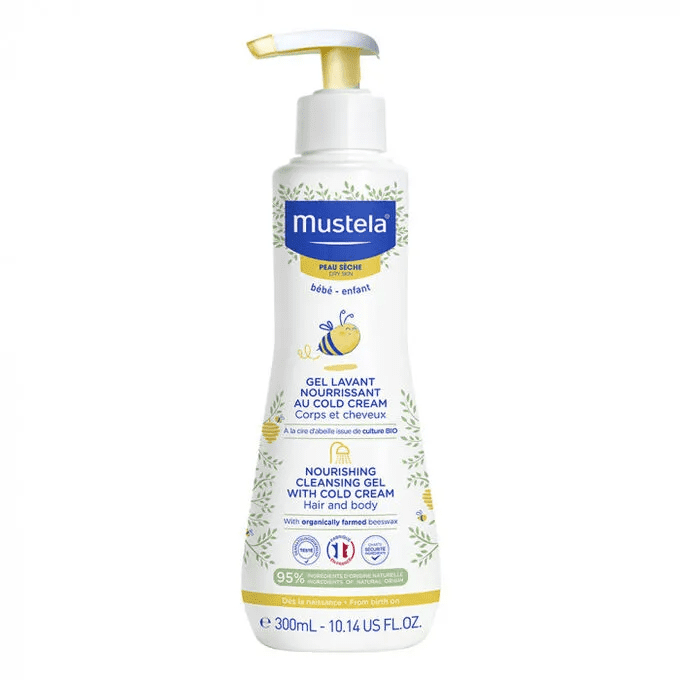 Mustela Nourishing Cleansing Gel with cold Cream