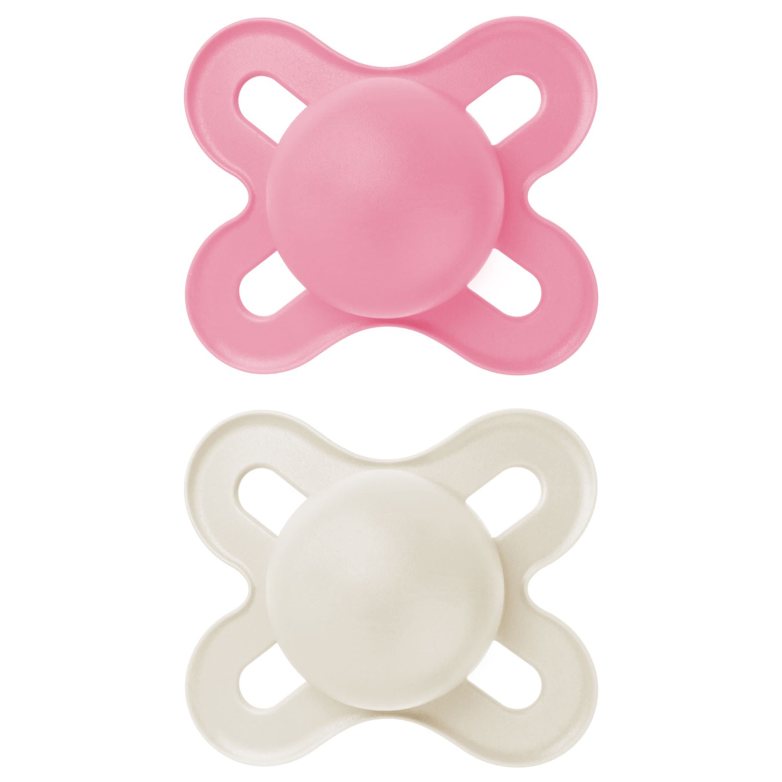 Mam Soother Original Start 0/2m – 2Pk -Plain- Girl