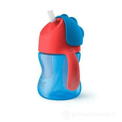 Avent Cup With Straw And Handle – 9m+ – 200ml – Blue