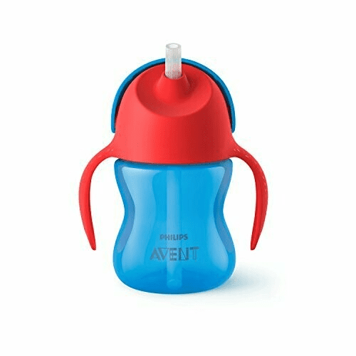 Avent Cup With Straw And Handle – 9m+ – 200ml – Blue