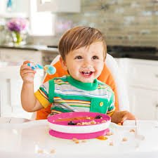 Munchkin Stay Put Suction Plate -Pink