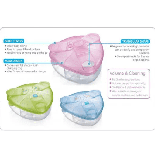 Mam Milk Powder Box -Pink