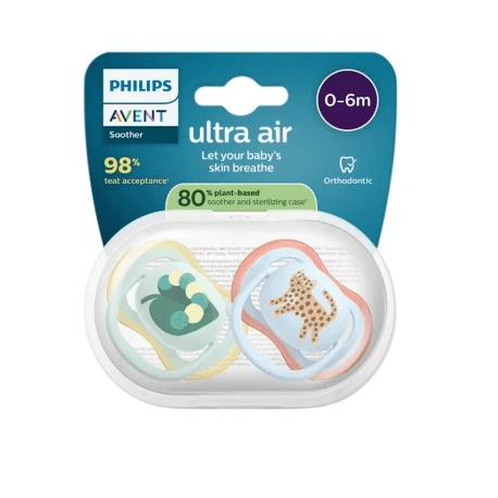 Avent Soother Ultra Air 0-6m – Boy